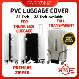 Cover Luggage Protector Transparent PVC Usable Travel Suitcase | Luggage Bag Cover  24 26 28 30 32INCH Trunk Luggage